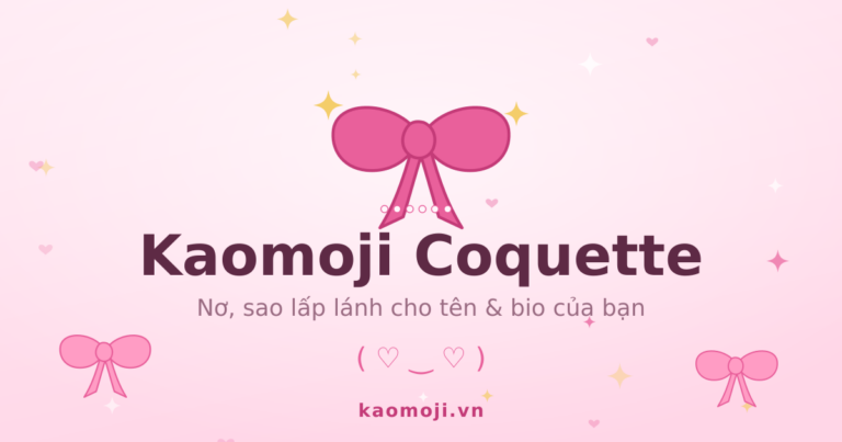 Kaomoji Coquette ౨ৎ — Copy 1 chạm
