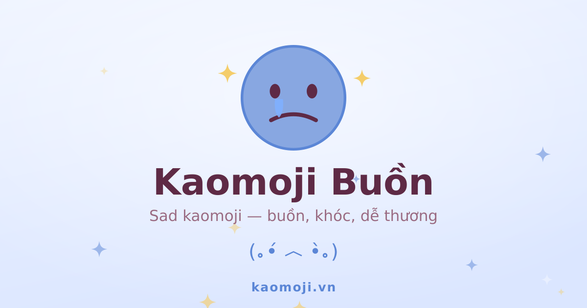 Kaomoji Buồn